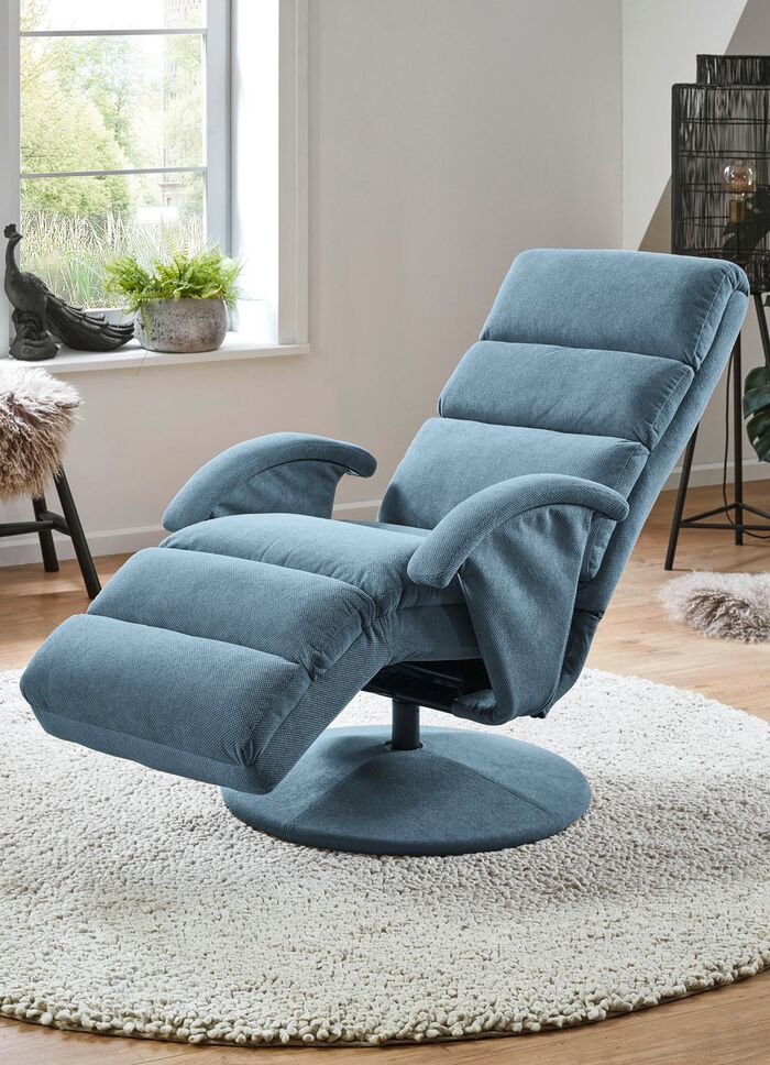 Bequemer Relaxsessel BLAU