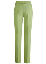 Hose mit schmaler Fu&szlig;weite HELLGR&Uuml;N