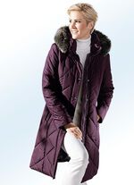 Mantel mit figurfreundlichem Stepp 