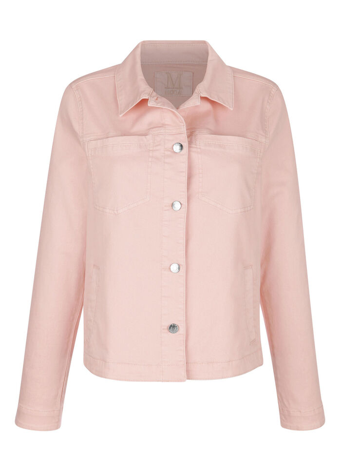 Jeansjacke mit stiltypischen Nähten 