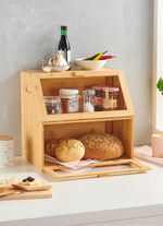 Backwaren-Theke f&uuml;r das Fr&uuml;hst&uuml;cksbuffet zu Hause 