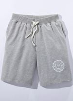 Shorts in 3 Farben SILBERGRAU MELIERT