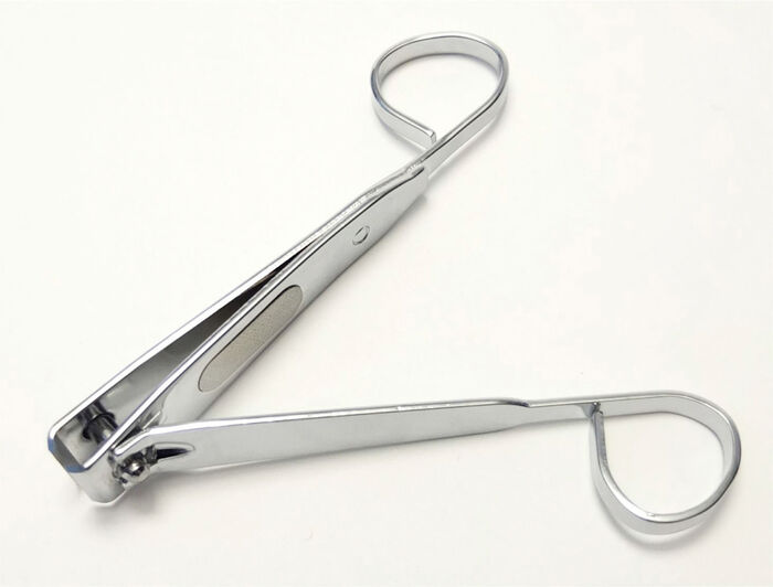 Nagelknipser mit extragroßen Ringgriffen 
