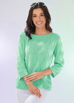 Pullover mit nachhaltig recycelter Baumwolle 