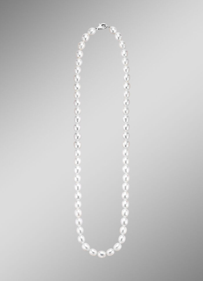 Süßwasser-Zuchtperlen Halskette  