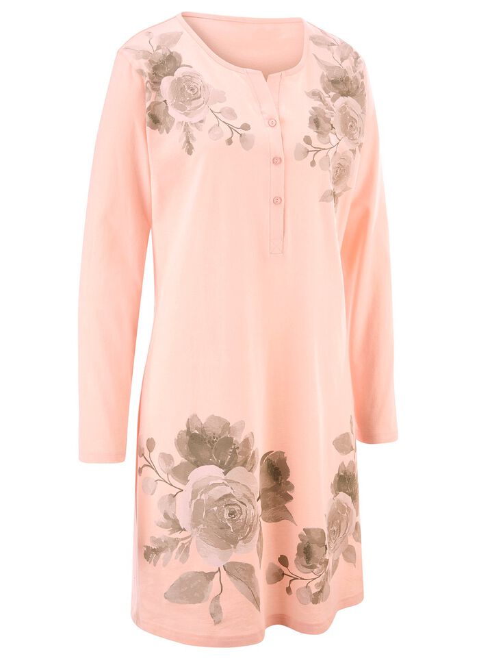 Zweierpack Nachthemden aus reiner Baumwolle 