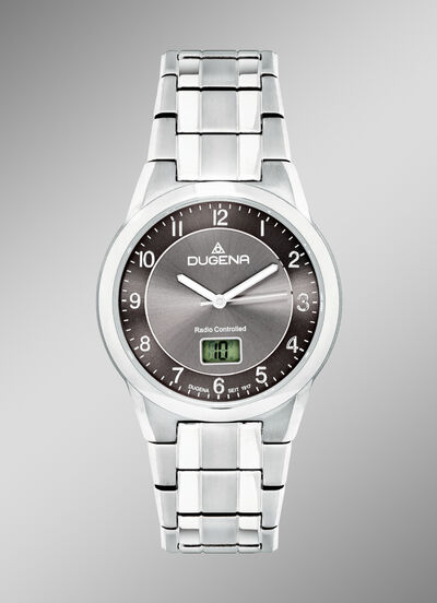 Funk-Herrenuhr mit Titangehäuse 