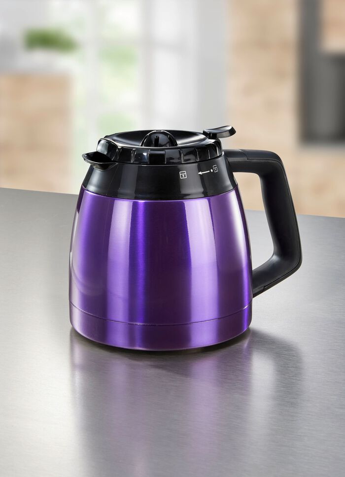 Beem Fresh-Aroma-Perfect III Duo Kaffeemaschine mit Glas- und Thermokanne 