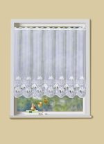 Kleinfenster-Store mit Ginko-Motiv 