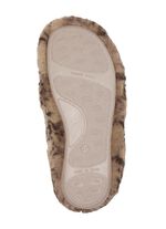 Laurina Pantoffel aus sehr kuscheligem Pl&uuml;schmaterial 