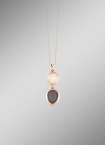 Zauber des Mondes &ndash; Anh&auml;nger mit echtem Mondstein 