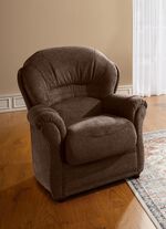 Frei im Raum aufstellbare Polsterm&ouml;bel BRAUN