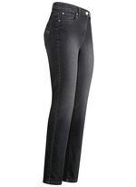 Jeans mit sch&ouml;nen Stickereien und funkelnden Strassteinen 