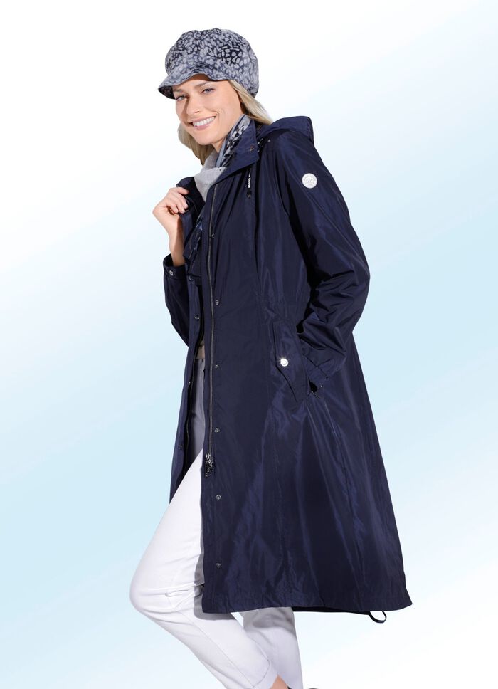 Funktionsmantel mit "Shape Memory"- Ausstattung 