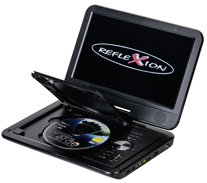 Portabler DVD-Spieler mit TV 10,1" 