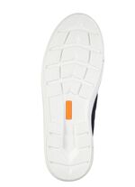 Schn&uuml;rschuh aus weichem Veloursleder MARINE