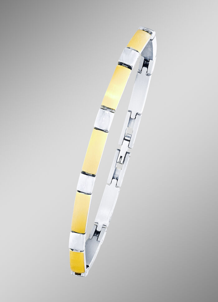 Wundersch&ouml;n und modern: Armband in Bicolor 