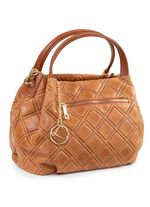 Laurina, Tasche, Damen, mit abnehmbarem, verstellbarem Umh&auml;ngeriemen COGNAC