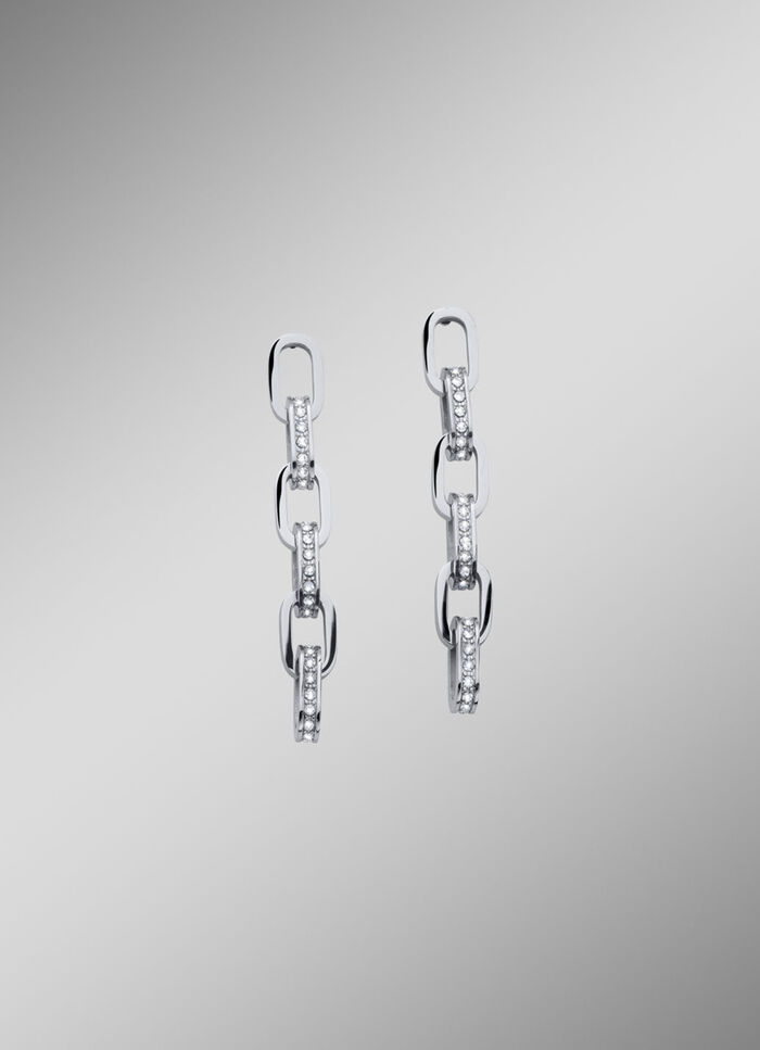 Elegante Ohrstecker mit funkelnden Kristallen 