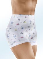 Fünferpack Schlüpfer mit auswechselbarem Gummizug im Bund 