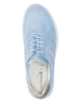 Waldl&auml;ufer Sneaker mit Glitzersteinchen HIMMELBLAU