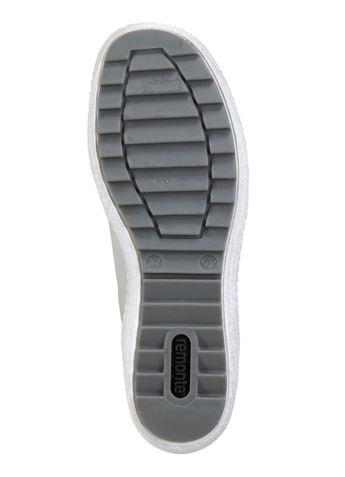 Remonte Slipper mit herausnehmbarer Einlage WEISS-HELLGRAU
