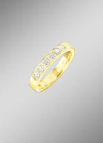 Memoire-Ring mit Brillanten 