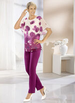 Shirt mit Chiffon-Überwurf 