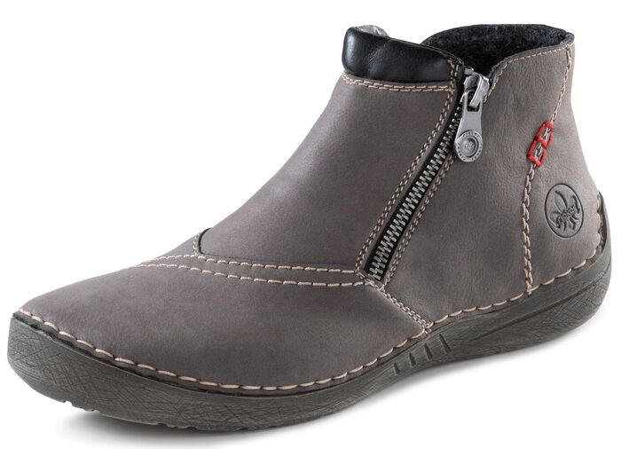 Rieker Bootie aus schattiertem Synthetikmaterial 