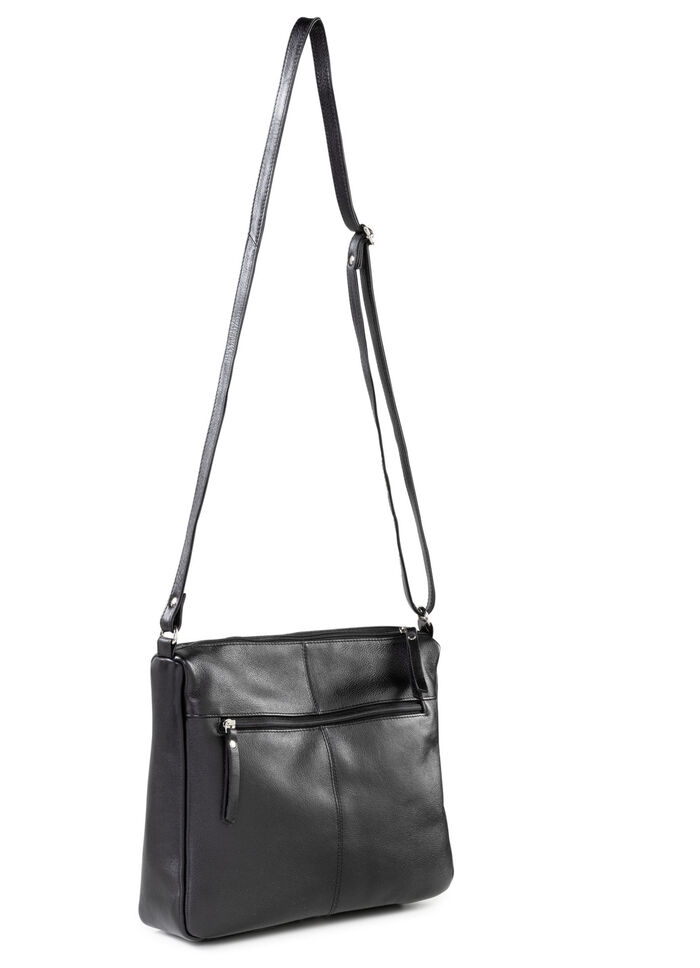 Laurina, Tasche, Damen, mit verstellbarem Umh&auml;ngeriemen SCHWARZ