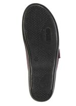 Laurina, Zweierpack, klassische Damen-Hausschuhe, Weite G, aus Mesh-Material 1X BORDEAUX, 1X SCHWARZ