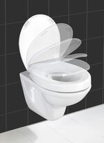 WC-Sitz mit Sitzflächenerhöhung 