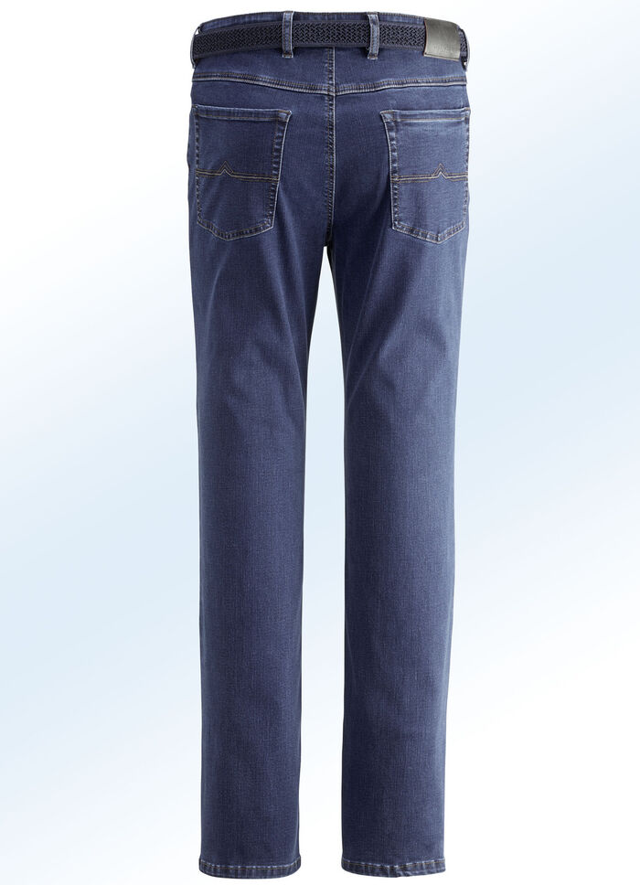 Superstretch-Jeans von &bdquo;Suprax&ldquo; in 4 Farben DUNKELBLAU