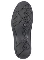 Schn&uuml;r-Bootie mit Wechselfu&szlig;bett SCHWARZ