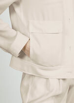 Blazer in Leinen-Optik 