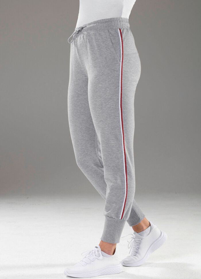 Freizeithose von &bdquo;Plantier&ldquo; in 4 Farben MITTELGRAU MELIERT