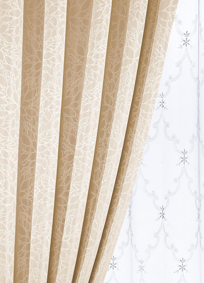 &Uuml;bergardinen-Garnitur mit Universalschienenband 