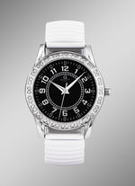 Moderne Quartz-Damenuhr mit Zugband 