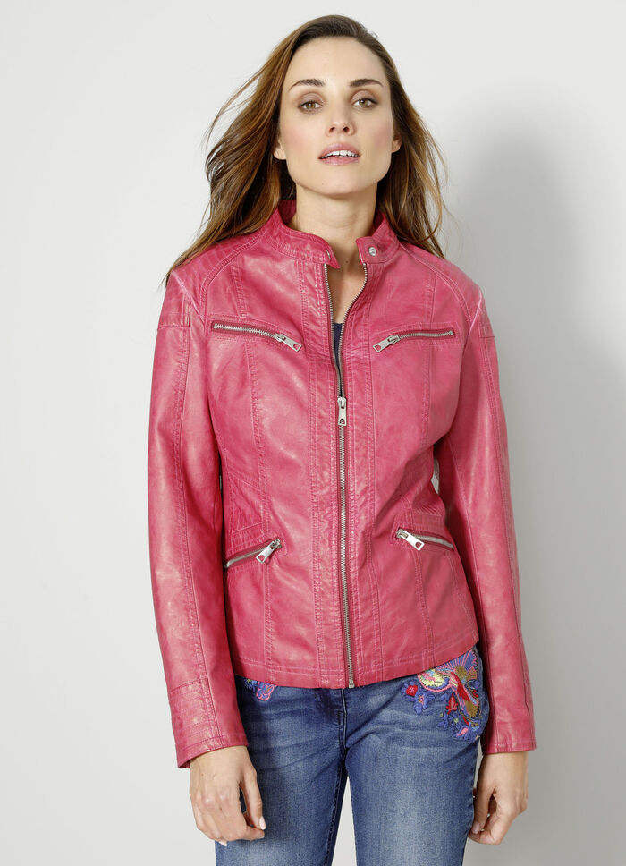 Blazer mit leichtem Used-Effekt 