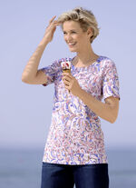  Shirt mit rundem Halsausschnitt 