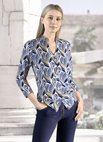 Sch&ouml;n dessinierte Shirtbluse 