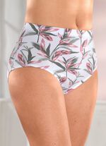 Viererpack Slips mit Floraldessin 