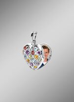 Modischer Herz-Anh&auml;nger 