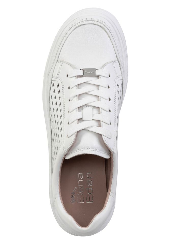 ELENA EDEN Sneaker aus Nappaleder mit luftiger Perforation 