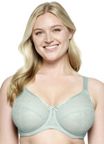 Glamorise Bügel-BH mit hübscher Elastikspitze 