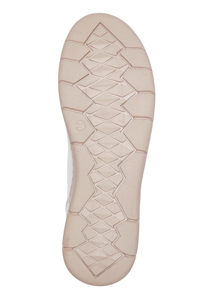 Gemini Schn&uuml;rschuh aus Rind-Nappaleder WEISS