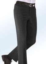 Hose in Leinenoptik in 4 Farben SCHWARZ