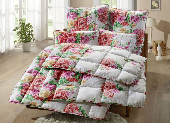 Bettwaren-Set, 2-teilig, für samtweiche Träume ohne Bettwäsche CREME