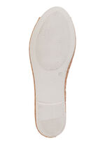 Gemini Slipper aus teilweise geprägtem Nappaleder ORANGE