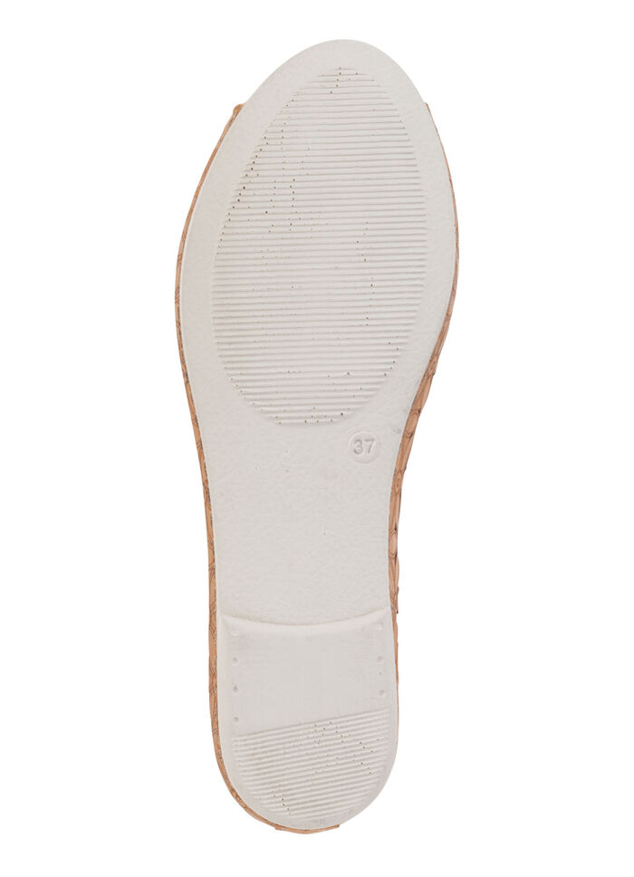 Gemini Slipper aus teilweise geprägtem Nappaleder ORANGE